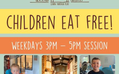 Children Eat Free Weekdays, 3-5pm at Bear Town